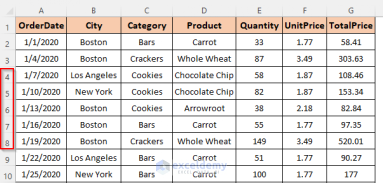  Fix Unable To Unhide Rows In Excel 4 Solutions ExcelDemy