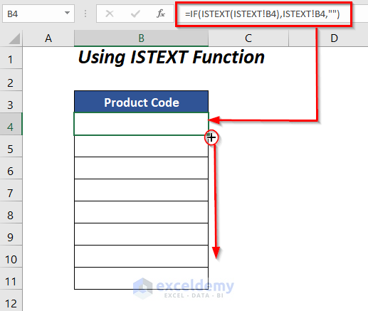 ISTEXT function