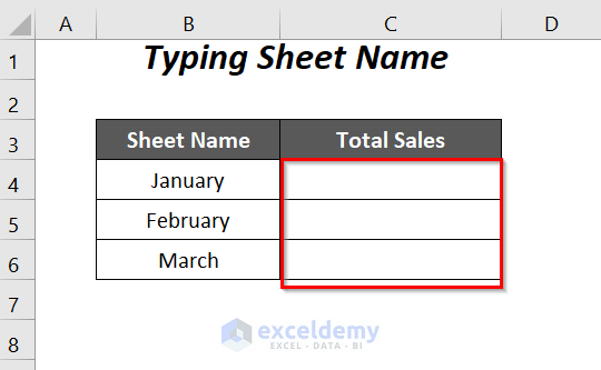 Excel use cell value as worksheet name in formula reference