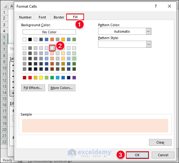 31-Select any color from the Fill tab