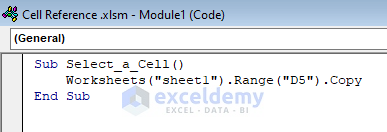 Effective Ways to Perform Cell Reference in Another Sheet with Excel VBA