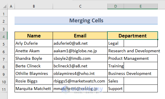 Change Cell Size in Excel