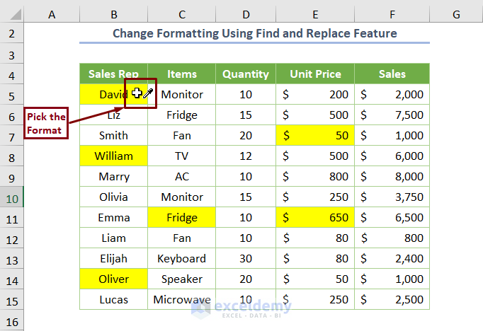Excel Find and Replace within Selection Changing Formatting