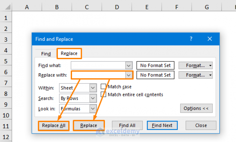 How to Find and Replace within Selection in Excel (7 Methods)