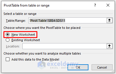Hide Zeros in Excel Pivot Tables to Return Blank Cell