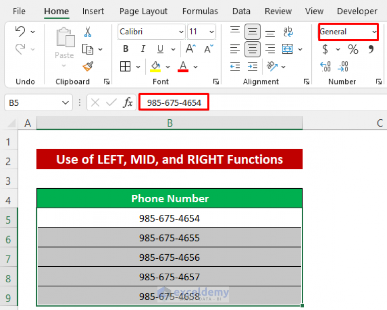  Solved Excel Phone Number Format Not Working 4 Solutions 