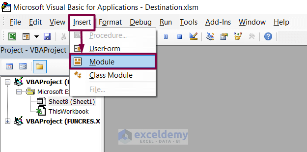 : Open Visual Basic From the Developer Tab in Excel