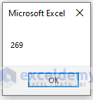 VBA to Apply the Number Format with No Decimal Places in Excel