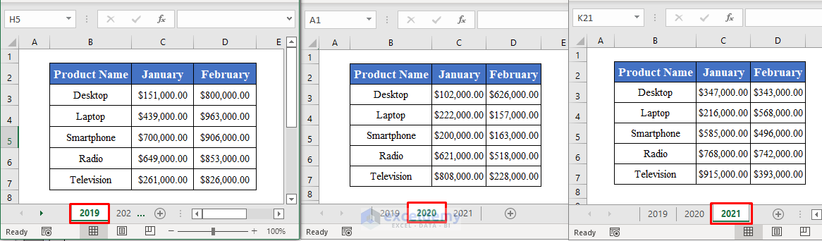 Excel File to Combine Multiple Excel Files into One Worksheet Using a Macro
