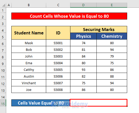 Count Non Blank Cells If Cell Value is Equal to Another Cell
