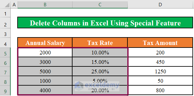 Delete Column Without Losing Formula 