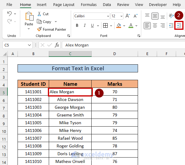 How to Format Text in Excel Cell