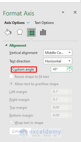 Rotate by Selecting a Custom Angle