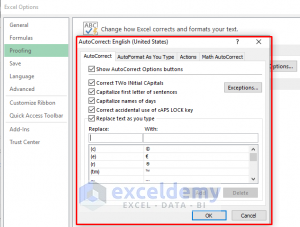 Spell Check Excel How to Turn on Spell Check in Excel (3 Ways) - ExcelDemy
