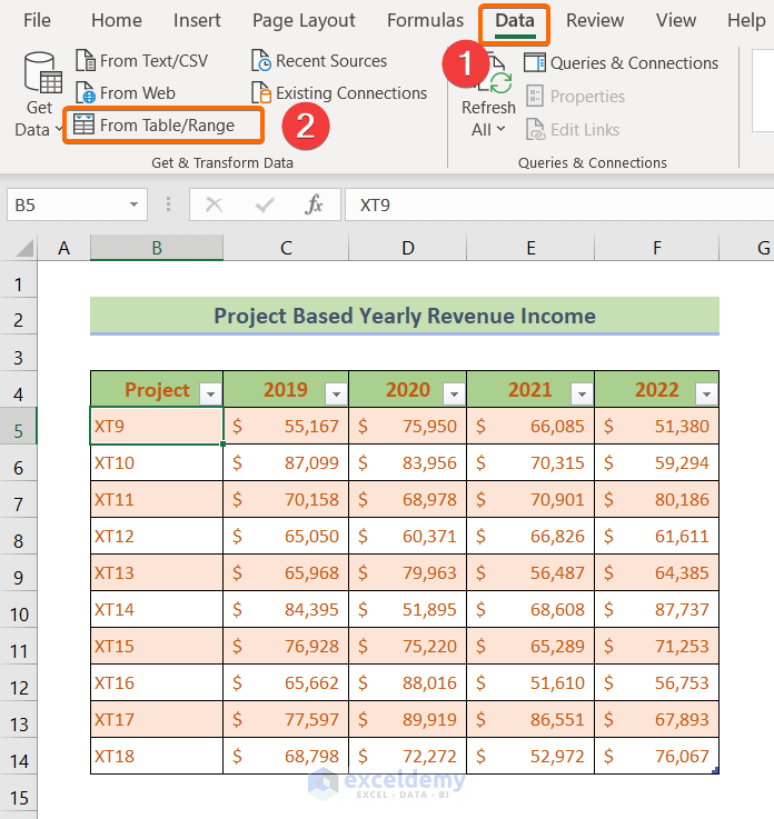Use Power Query to Convert Columns to Rows in Excel