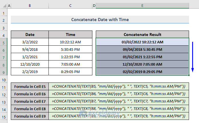 Concatenate Date with Time doesn't becomes number Excel