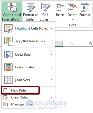 Compare Two Cells Using the Conditional Formatting and Highlight the Matched Records in Excel