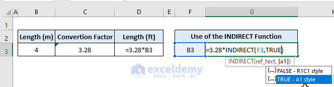 Excel Convert Text to Formula Indirect 
