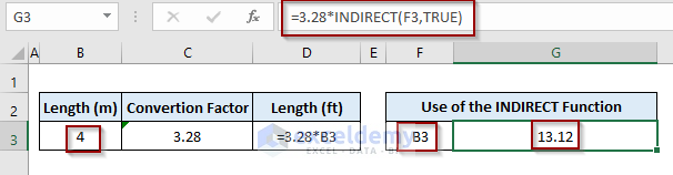 Excel Convert Text to Formula Indirect 