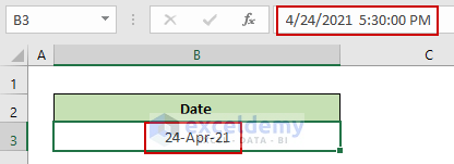 Excel Date Format dd mm yyyy hh mm ss