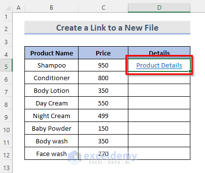 5 Different Approaches to Link Files in Excel