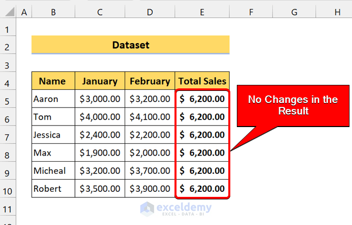 excel Relative Cell Reference Not Working