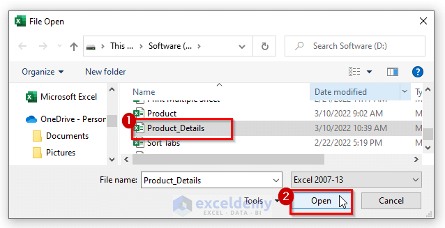 3 Different Ways to Copy Data from Another Workbook without Opening with Excel VBA