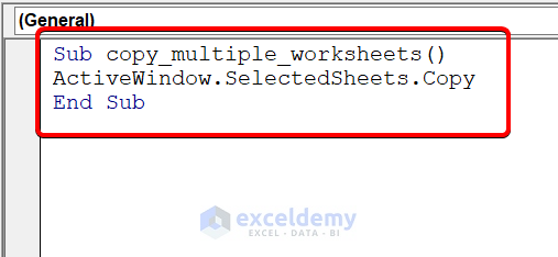 Copy Multiple Sheets To New Workbook Array