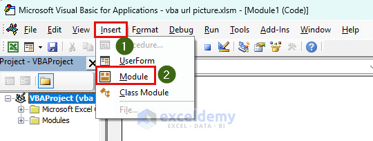 excel vba insert picture from url