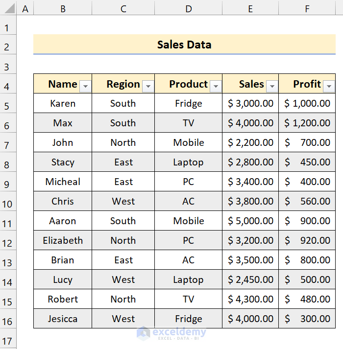 vba Filter Data and Delete Rows That Are Visible in Excel