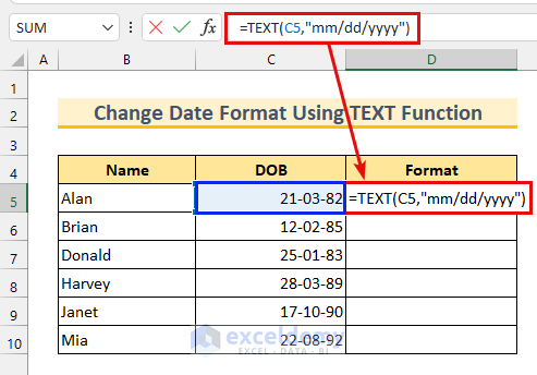 Excel online date format keeps changing