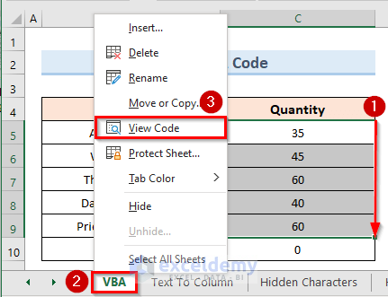 Apply VBA Code to Convert Text to Number to fix formula result showing 0 in excel