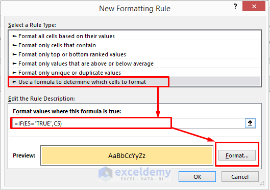 Use IF Function to Compare Two Columns and Highlight the Higher Value in Excel