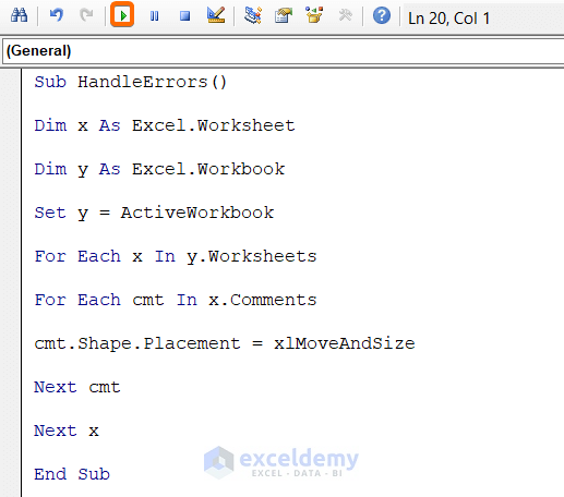 Use Visual Basic Script to Fix “Fixed Objects will Move” Bug in Excel
