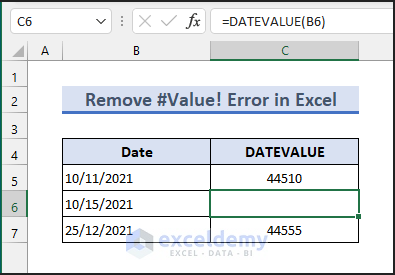 remove value error in excel using conditional formatting