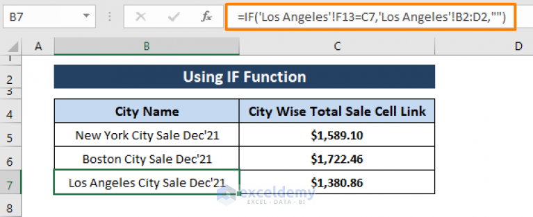 Excel Formula To Copy Text From One Cell To Another Sheet