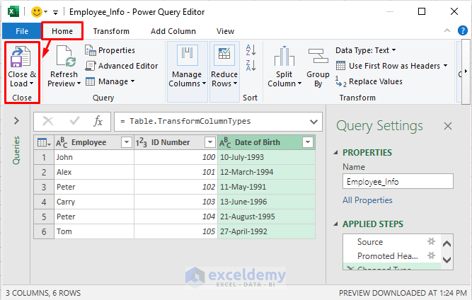 Stop Excel from Auto Formatting Dates by Importing the CSV File