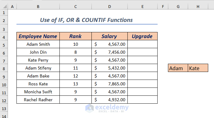 Using Combined Functions to Add 1 If Cell Contains Specific Text