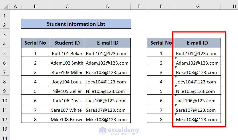 Extract Data from a Cell in Excel using INDEX-MATCH function