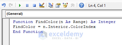 Filter Multiple Columns by Color Using Excel VBA