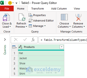 Use Excel Power Query to Divide Data from One Cell into Multiple Rows