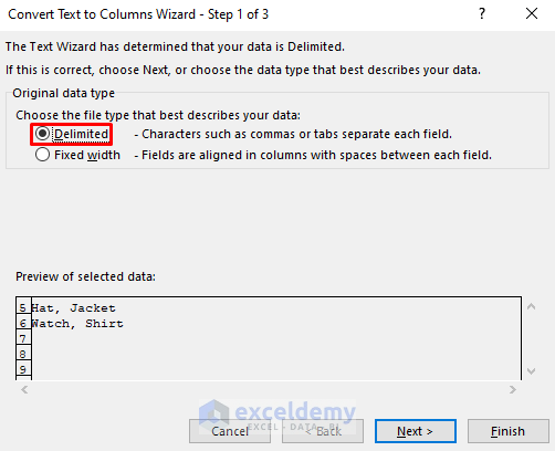 How to Split Multiple Cells into Rows