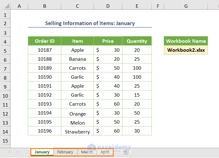 Right-clicking over Sheet Tab