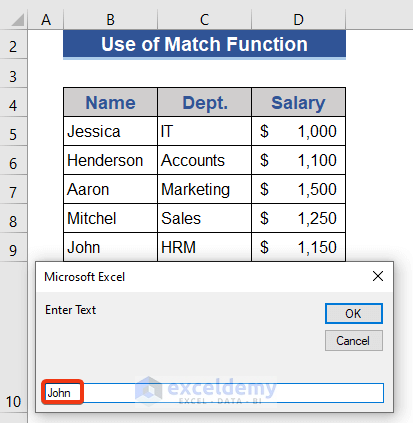 Excel VBA to Get the Row number Where the Matched String Is Located