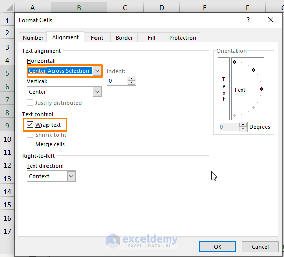 Excel Wrap Text Not Working Merged Cell Change the Alignment Before Merging Cells