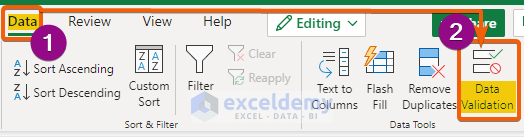 Extract Data Based on a Drop Down List Selection in Excel