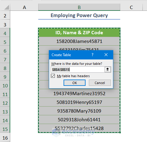 Employig Power Query