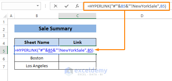 HYPERLINK function-Excel Reference Table in Another Sheet