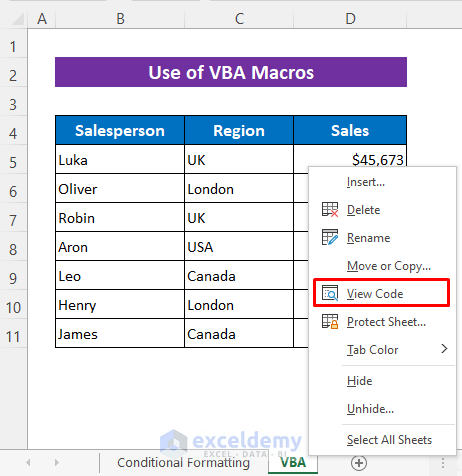 Embed Excel VBA to Highlight Duplicates with Different Colors