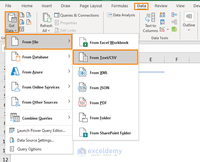 How to Convert Notepad to Excel with Columns Using Power Query